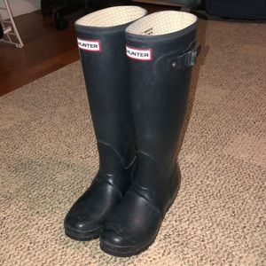 Hunter rain boots